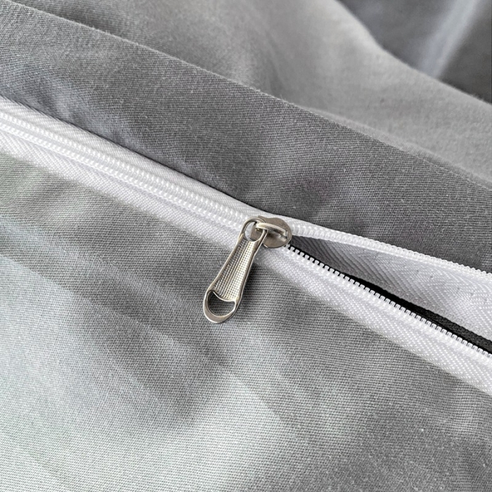 91家纺网 家纺一手货源 找家纺 棉造 13372纯棉学生宿舍上下床套件全棉三件套六件套 深灰-MZ