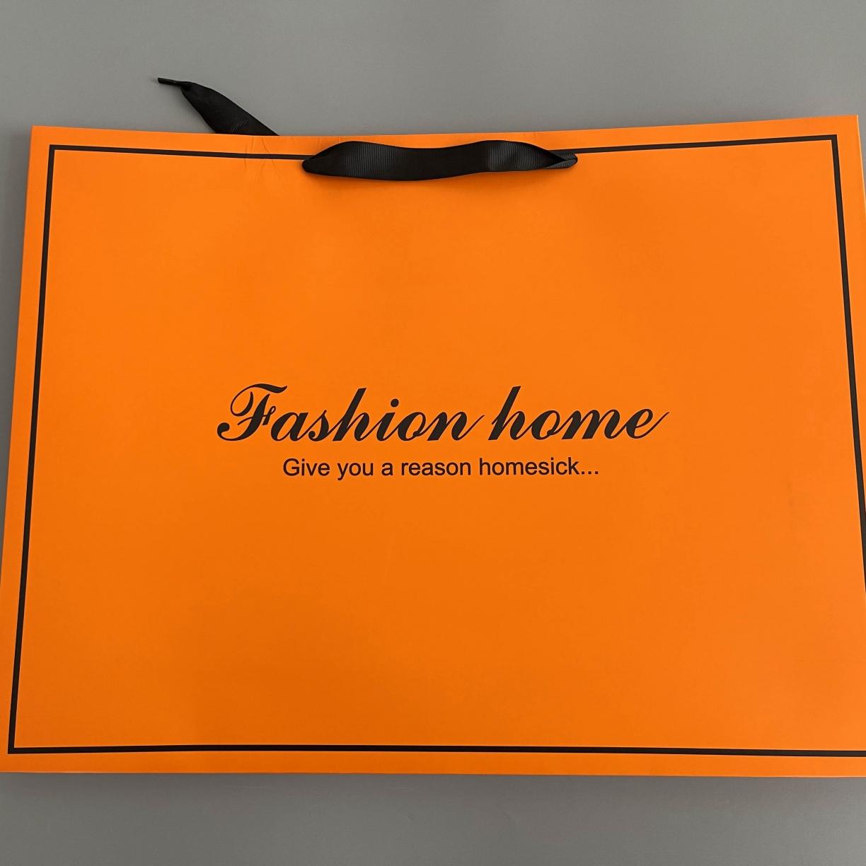 91家纺网 家纺一手货源 找家纺 森林包装 FASHION HOME爱马仕橙礼盒 详询商家