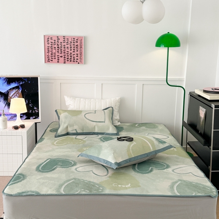 91家纺网 家纺一手货源 找家纺 （总）昔可 2023新款高端数码冰藤席床笠款凉席