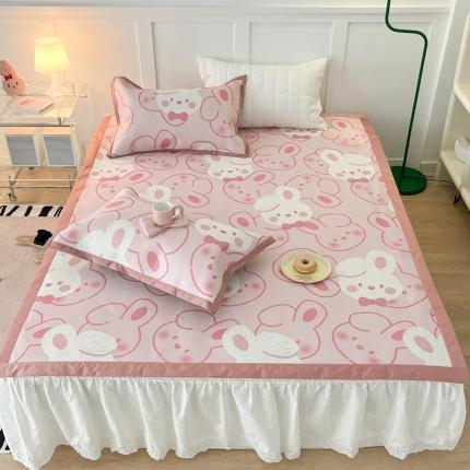 91家纺网 家纺一手货源 找家纺 （总）昔可 2023新款高端数码冰藤席床席款凉席