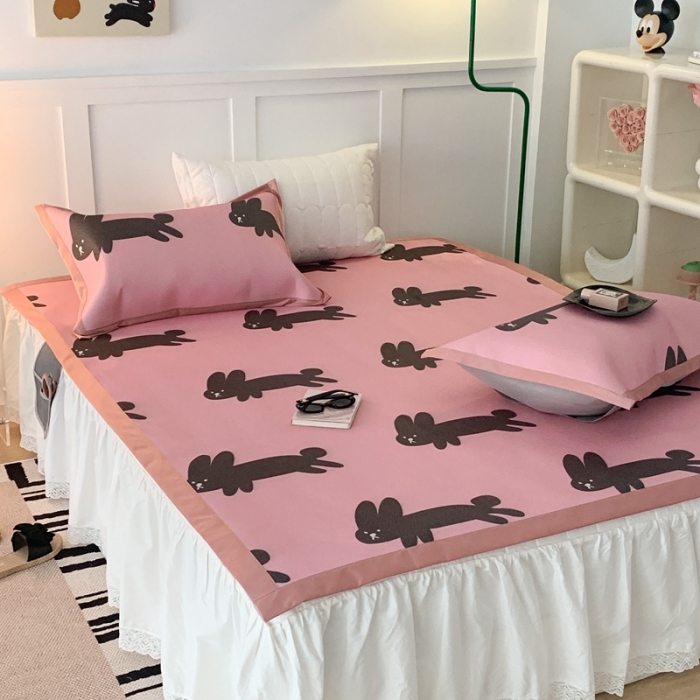 91家纺网 家纺一手货源 找家纺 （总）昔可 2023新款高端数码冰藤席床席款凉席