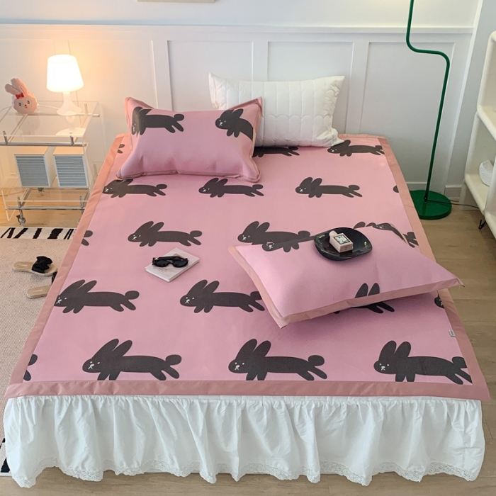 91家纺网 家纺一手货源 找家纺 （总）昔可 2023新款高端数码冰藤席床席款凉席