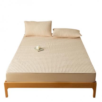 91家纺网 家纺一手货源 找家纺 总 芬晴 2023新款A类抗菌大豆夹棉床笠