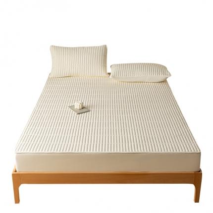 91家纺网 家纺一手货源 找家纺 总 芬晴 2023新款A类抗菌大豆夹棉床笠