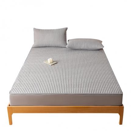 91家纺网 家纺一手货源 找家纺 总 芬晴 2023新款A类抗菌大豆夹棉床笠