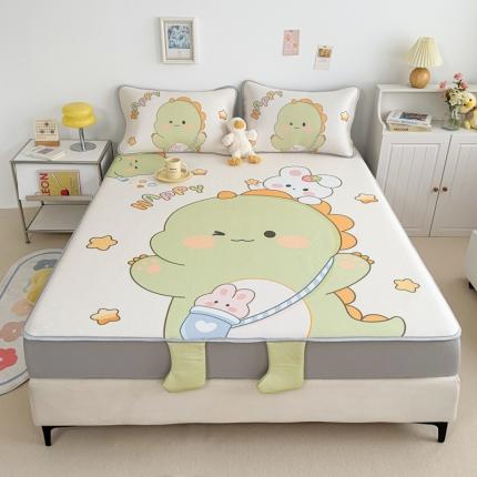 91家纺网 家纺一手货源 找家纺 （总）慕尚 2025新款满天星云感丝工艺席床席款+床笠款