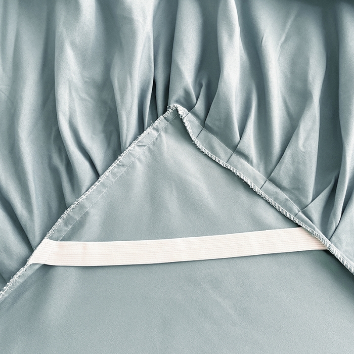 91家纺网 家纺一手货源 找家纺 慕语家纺 2023新款蝶之恋刺绣磨毛花边四件套-风格二 蝶之恋-湖蓝