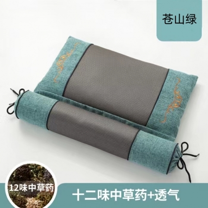 91家纺网 家纺一手货源 找家纺 （总）舒慕 新款中医推荐艾草荞麦中草药养生枕保健枕护颈枕头枕芯