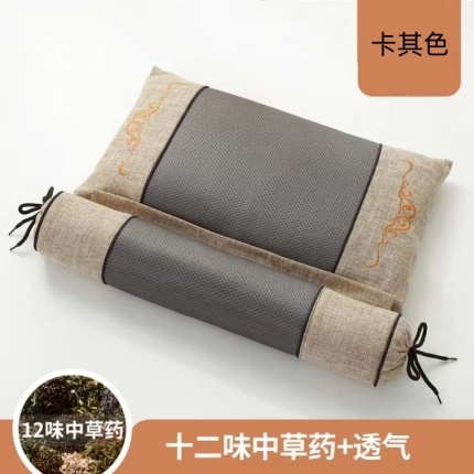 91家纺网 家纺一手货源 找家纺 （总）舒慕 新款中医推荐艾草荞麦中草药养生枕保健枕护颈枕头枕芯