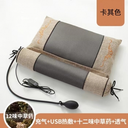 91家纺网 家纺一手货源 找家纺 （总）舒慕 新款中医推荐艾草荞麦中草药养生枕保健枕护颈枕头枕芯