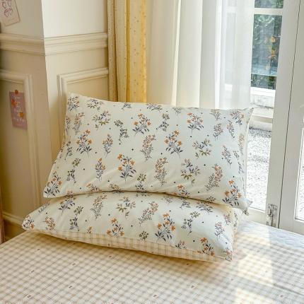 91家纺网 家纺一手货源 找家纺 （总）清雅福 2023新款春夏13372小清新系列第三批-单品枕套