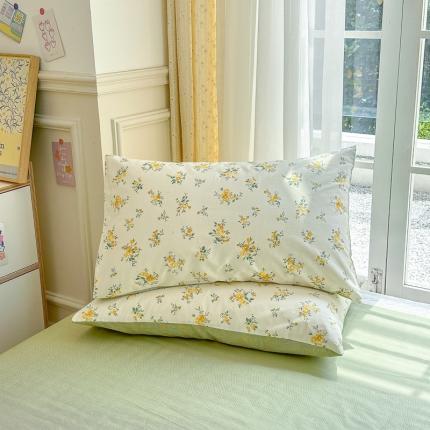 91家纺网 家纺一手货源 找家纺 （总）清雅福 2023新款春夏13372小清新系列第三批-单品枕套