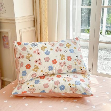 91家纺网 家纺一手货源 找家纺 （总）清雅福 2023新款春夏13372小清新系列第三批-单品枕套