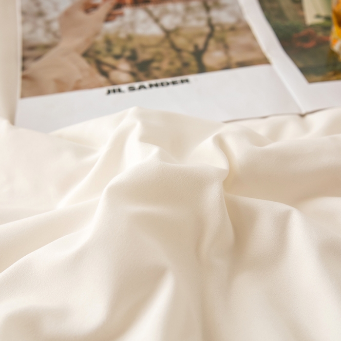 91家纺网 家纺一手货源 找家纺 钰博 2023新款水洗棉棉麻大豆夏被 云朵白