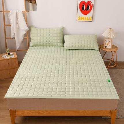 91家纺网 家纺一手货源 找家纺 恋绒家纺 A类原棉抗菌床垫加厚软垫床宿舍褥子单人双人学生垫四季可用 烟豆青