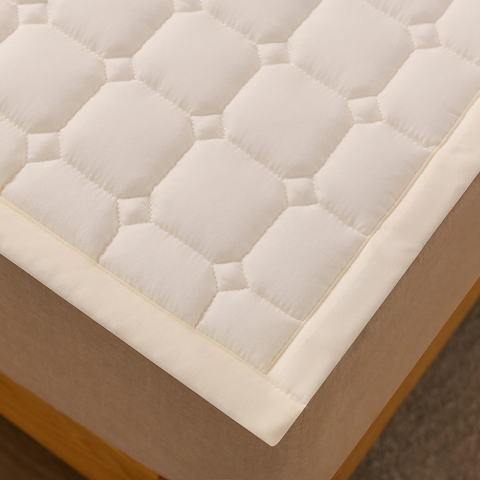 91家纺网 家纺一手货源 找家纺 恋绒家纺 A类原棉抗菌床垫加厚软垫床宿舍褥子单人双人学生垫四季可用 奶油色