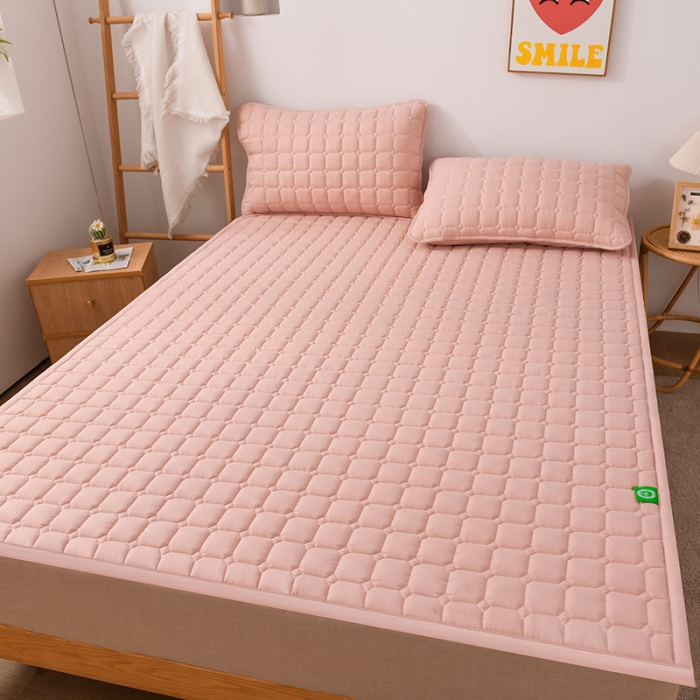 91家纺网 家纺一手货源 找家纺 恋绒家纺 A类原棉抗菌床垫加厚软垫床宿舍褥子单人双人学生垫四季可用 珍珠玉