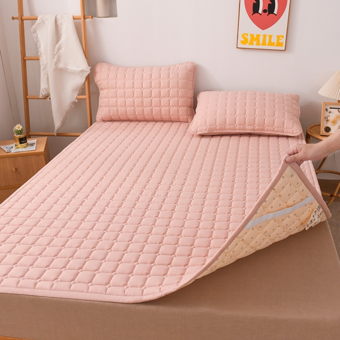 91家纺网 家纺一手货源 找家纺 恋绒家纺 A类原棉抗菌床垫加厚软垫床宿舍褥子单人双人学生垫四季可用 珍珠玉