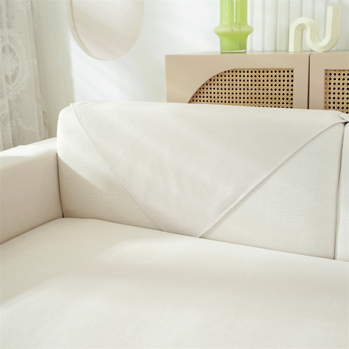 91家纺网 家纺一手货源 找家纺 共鸣 2023新款 钻石绒沙发垫 钻石绒米色