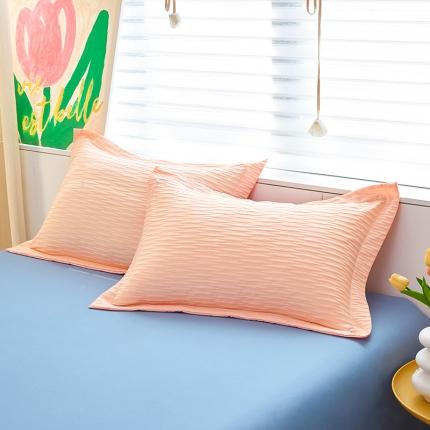 91家纺网 家纺一手货源 找家纺 （总）丰淘 2023新款泡泡纱宽边枕套