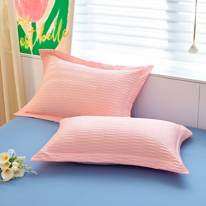 91家纺网 家纺一手货源 找家纺 （总）丰淘 2023新款泡泡纱宽边枕套