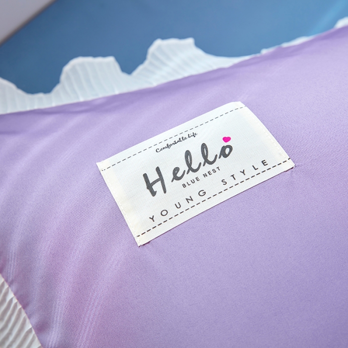 91家纺网 家纺一手货源 找家纺 （总）丰淘 2023新款雪纺花边-水洗真丝枕套