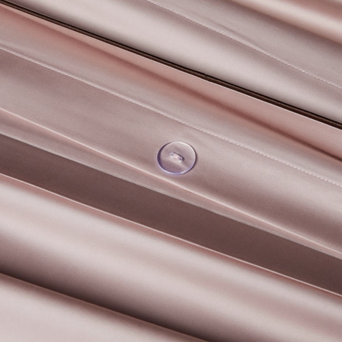 91家纺网 家纺一手货源 找家纺 缔缦 2023新款定织新布种S120系列四件套 微醺粉