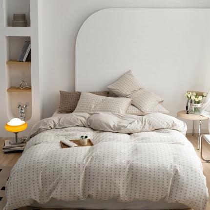 原研 2023新款针织棉提花系列四件套 春风