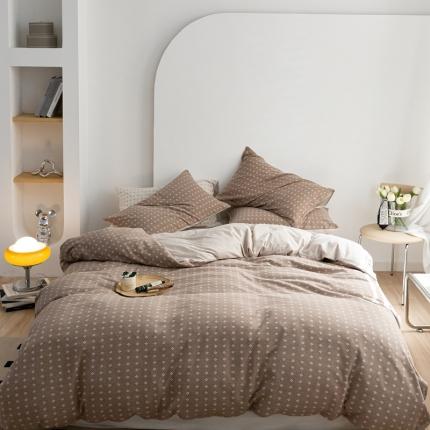 原研 2023新款针织棉提花系列四件套 相思