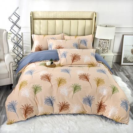 91家纺网 家纺一手货源 找家纺 （总）金纱玉纺家纺 2024新款加厚AB版四件套