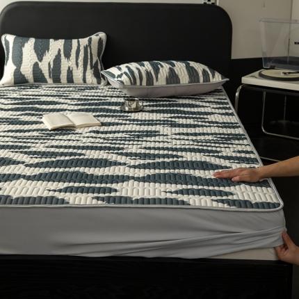 91家纺网 家纺一手货源 找家纺 （汇总）久云居 2024新款A类大版印花0.5乳胶凉席床笠款床单款