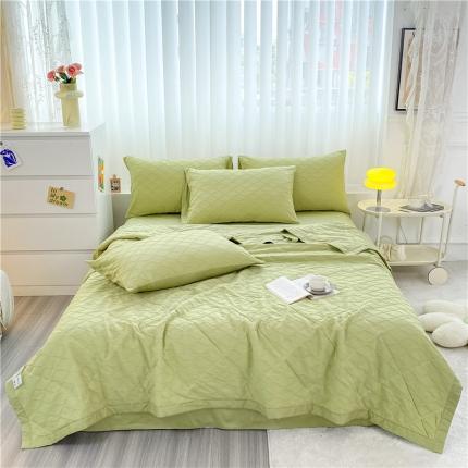 91家纺网 家纺一手货源 找家纺 （总）琪格格纺织 2023新款全棉泡泡纱夏被四件套