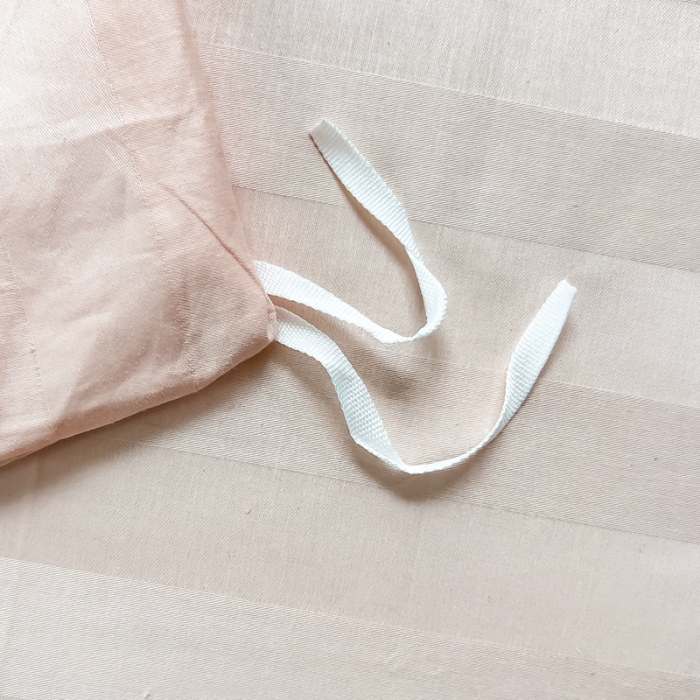 91家纺网 家纺一手货源 找家纺 慕尚 2025新款60支长绒棉提花条纹系列单品被套 条纹浅玉