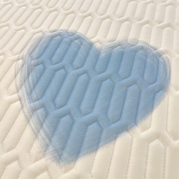 91家纺网 家纺一手货源 找家纺 慕尚 2025新款花边凉感丝乳胶凉席床席床裙款 ins爱心