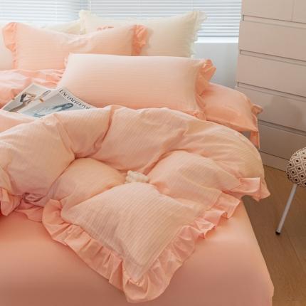 91家纺网 家纺一手货源 找家纺 (总) 慕尚 2025新款全棉镂空水洗棉四件套