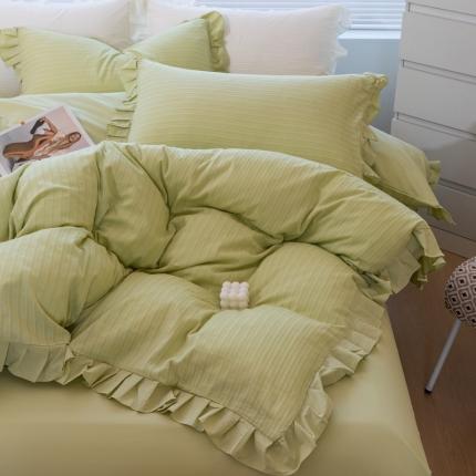 91家纺网 家纺一手货源 找家纺 (总) 慕尚 2025新款全棉镂空水洗棉四件套