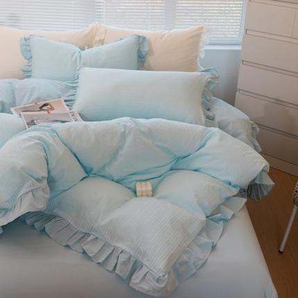 91家纺网 家纺一手货源 找家纺 (总) 慕尚 2025新款全棉镂空水洗棉四件套