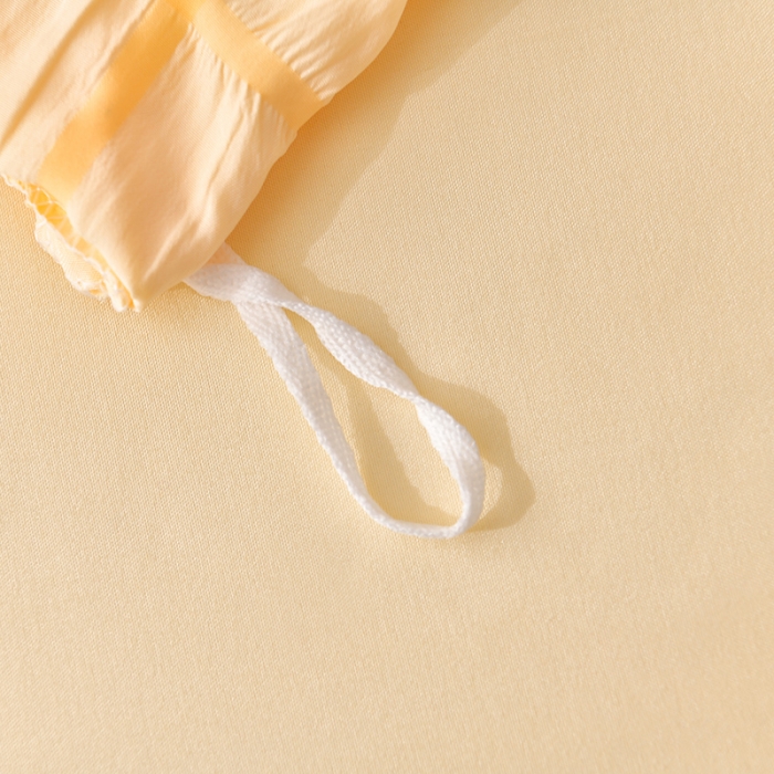 91家纺网 家纺一手货源 找家纺 （总）梦莱情 2023新款泡泡纱水洗棉四件套