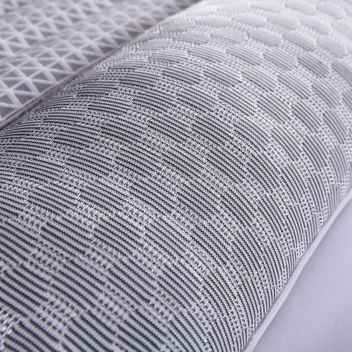 91家纺网 家纺一手货源 找家纺 拾光枕芯 2023新款冰豆豆凉感科技枕48*74cm 灰色