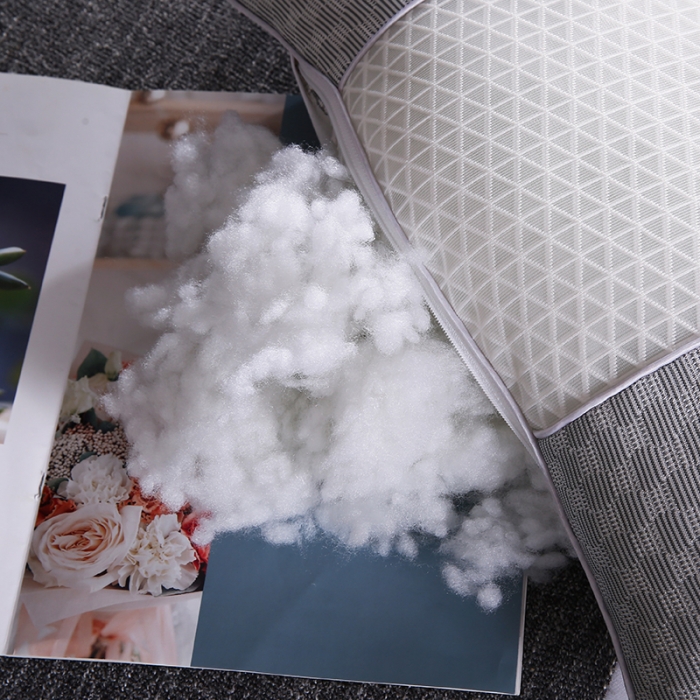 91家纺网 家纺一手货源 找家纺 拾光枕芯 2023新款冰豆豆凉感科技枕48*74cm 灰色