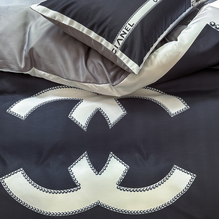 91家纺网 家纺一手货源 找家纺 摩卡 2024新款水洗真丝轻奢系列四件套 经典