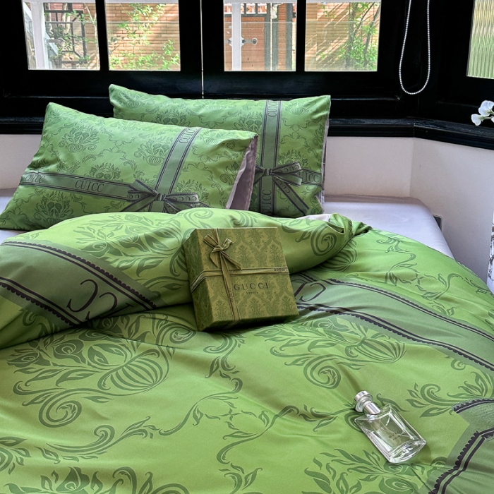 91家纺网 家纺一手货源 找家纺 摩卡 2024新款水洗真丝轻奢系列四件套 礼物