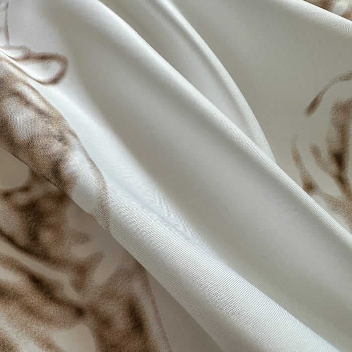 91家纺网 家纺一手货源 找家纺 摩卡 2024新款水洗真丝轻奢系列四件套 星辰