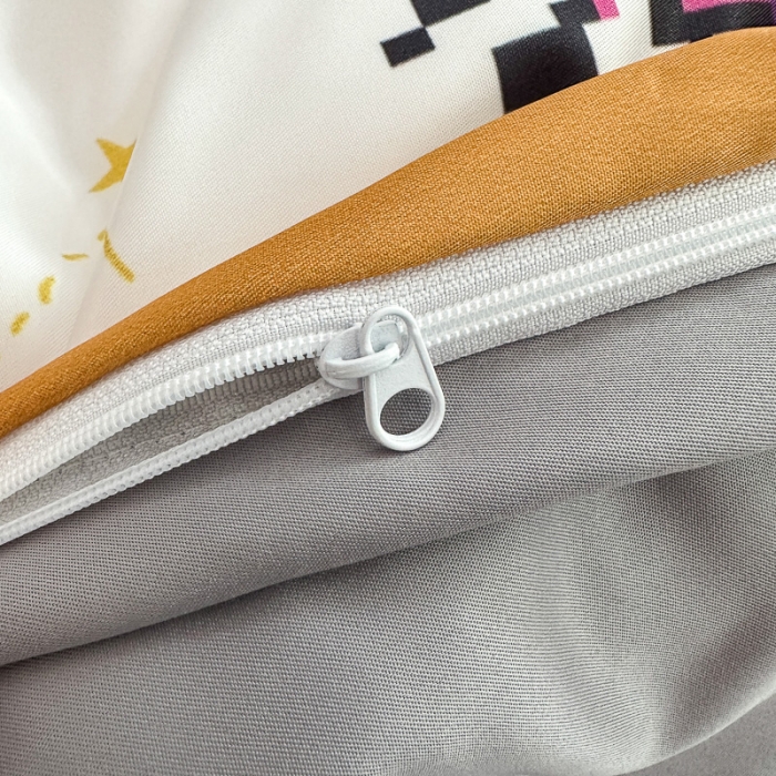 91家纺网 家纺一手货源 找家纺 摩卡 2024新款水洗真丝轻奢系列四件套 星座