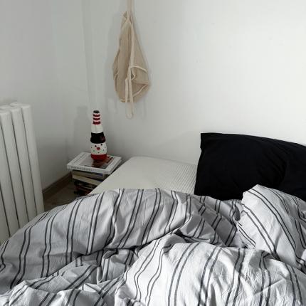 91家纺网 家纺一手货源 找家纺 （总）恋恋三季 2024新款32支色织水洗棉单被套