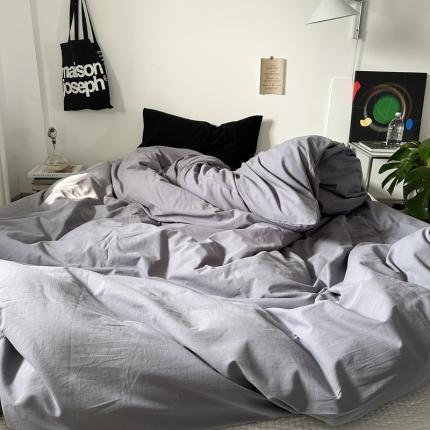 91家纺网 家纺一手货源 找家纺 （总）恋恋三季 2024新款32支染色水洗棉单被套