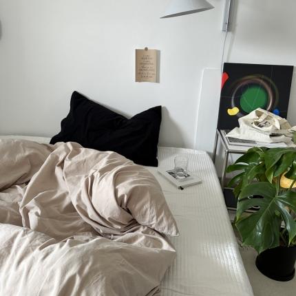 91家纺网 家纺一手货源 找家纺 （总）恋恋三季 2024新款32支染色水洗棉单被套