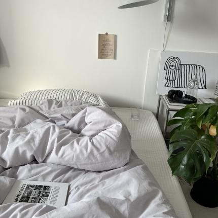 91家纺网 家纺一手货源 找家纺 （总）恋恋三季 2024新款32支染色水洗棉单被套