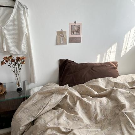 91家纺网 家纺一手货源 找家纺 （总）恋恋三季 2024新款40支133*72全棉斜纹单被套