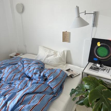 91家纺网 家纺一手货源 找家纺 （总）恋恋三季 2024新款40支133*72全棉斜纹单被套